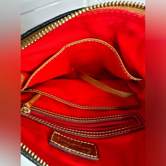 Dooney & Bourke Black and Tan Crossbody Bag - Picture 13 of 15